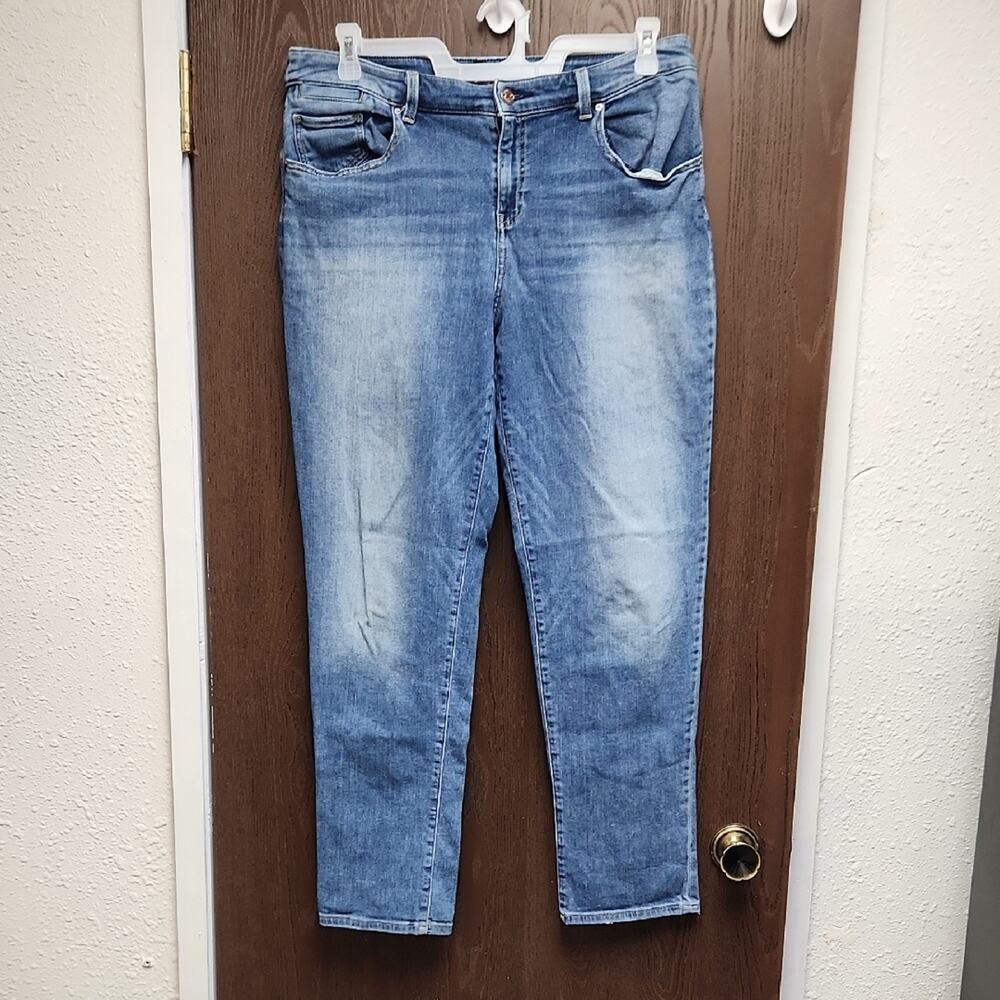 Chico's Light Blue Straight Leg Jeans
